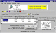 Trouts GIF Optimizer screenshot